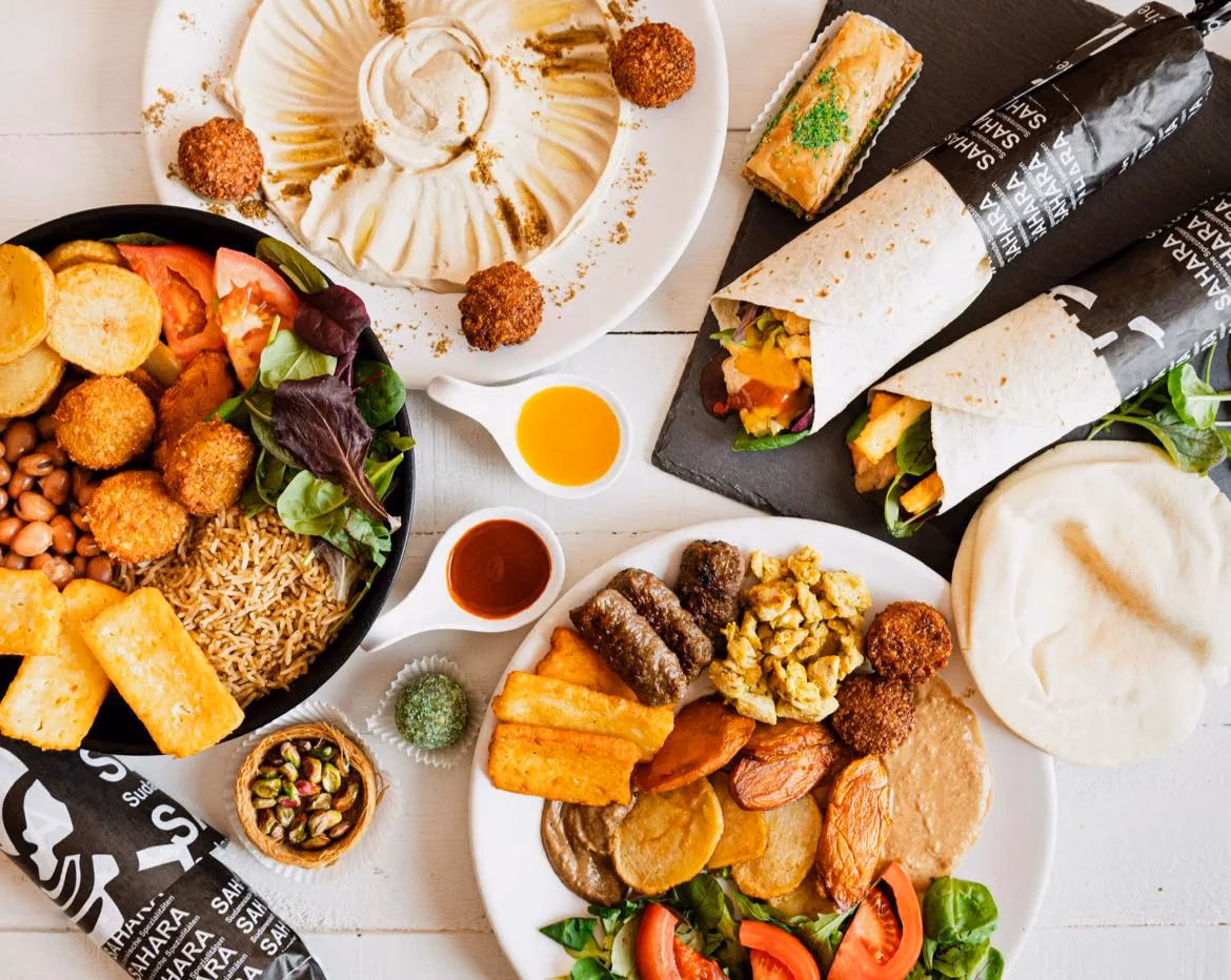 Halal Catering mit sudanesischen Spezialitäten von Sahara Imbiss in Berlin