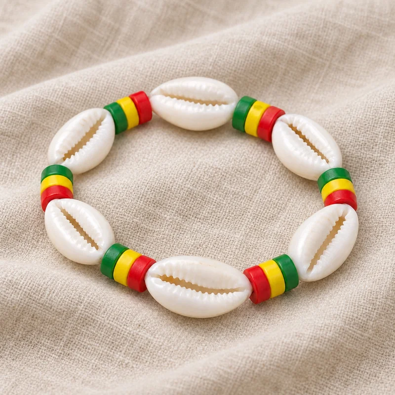 Kauri-Armband auf Leinen