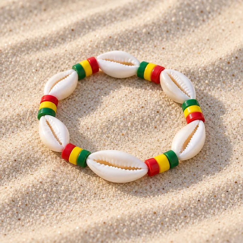 Kauri-Armband im Sand